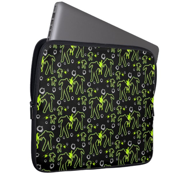 Boys Zombie School Laptop Fodral (Framsidan Höger)