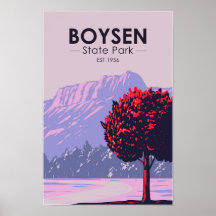 Boysen State Park Wyoming Vintage