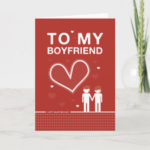Boyvän Valentinens dagskort Helgkort
