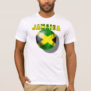 Boyz för vmfotbollJamaica Reggae sportfantaster Tee