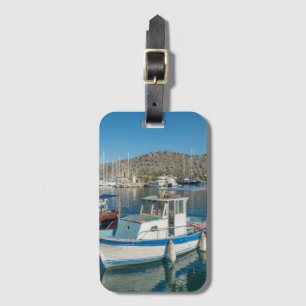 Bozburun hamn nära Marmaris, Turkiet Bagagebricka