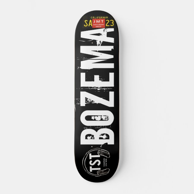 BOZEMA SKATEBOARD JMT USA Skateboard (Framsida)