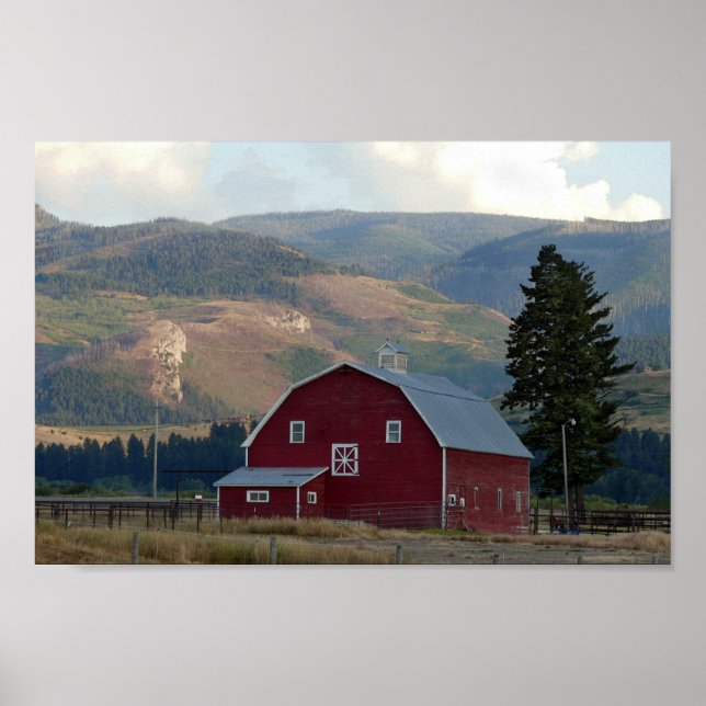 Bozeman, Montana, Barn Poster (Framsidan)