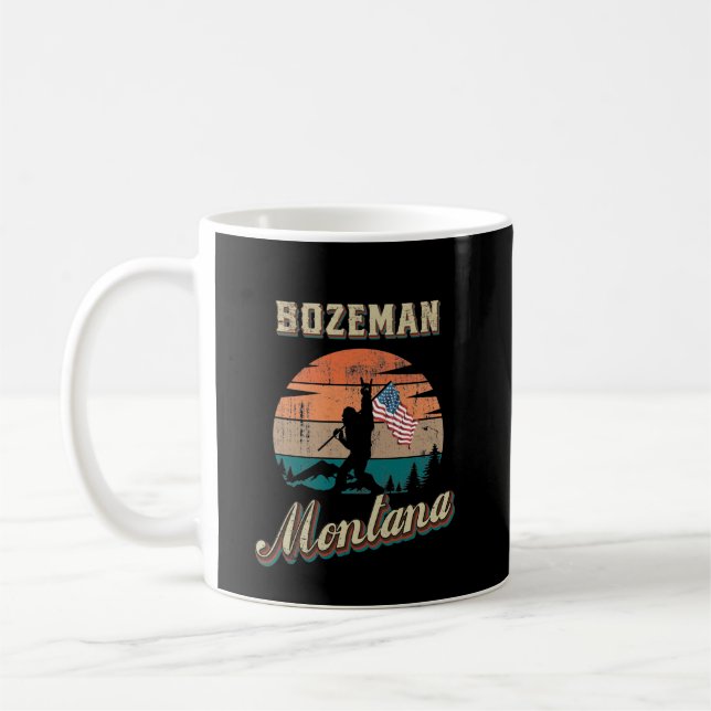Bozeman Montana Kaffemugg (Vänster)