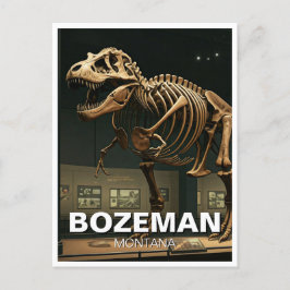 Bozeman Montana Museum of the Rockies Vykort