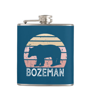 Bozeman Montana Retro Bear Fickplunta
