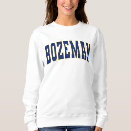 Bozeman Montana Vintage College Stil Sweatshirt T Shirt