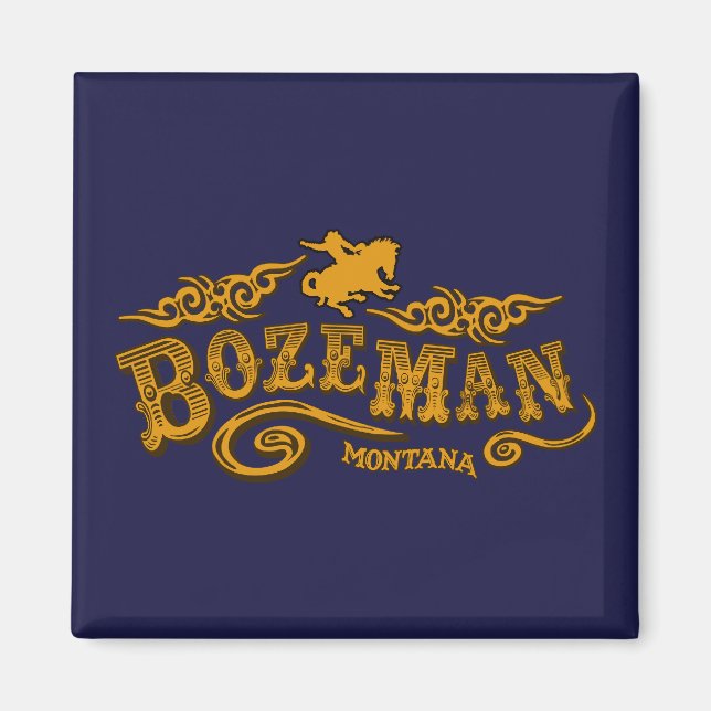 Bozeman Saloon Magnet (Framsidan)