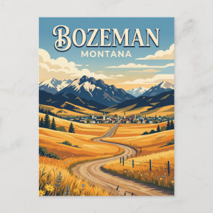 Bozeman USA Vykort