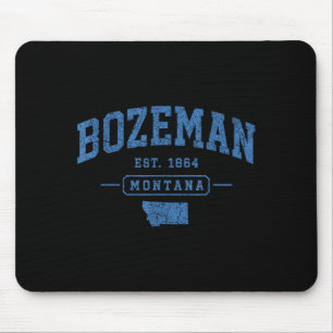Bozeman vintage sport Montana retro atletisk Musmatta