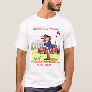 Bozo de trumpamerikanerna gillar inte att vara fat t shirt
