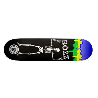 BOZZ Skeleton BRAZIL Skateboard Bräda 21,5 Cm