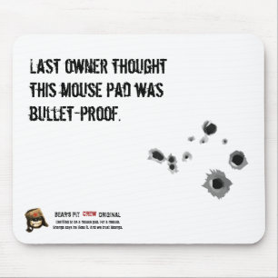 BP besättning "skottsäkra" Mousepad Musmatta