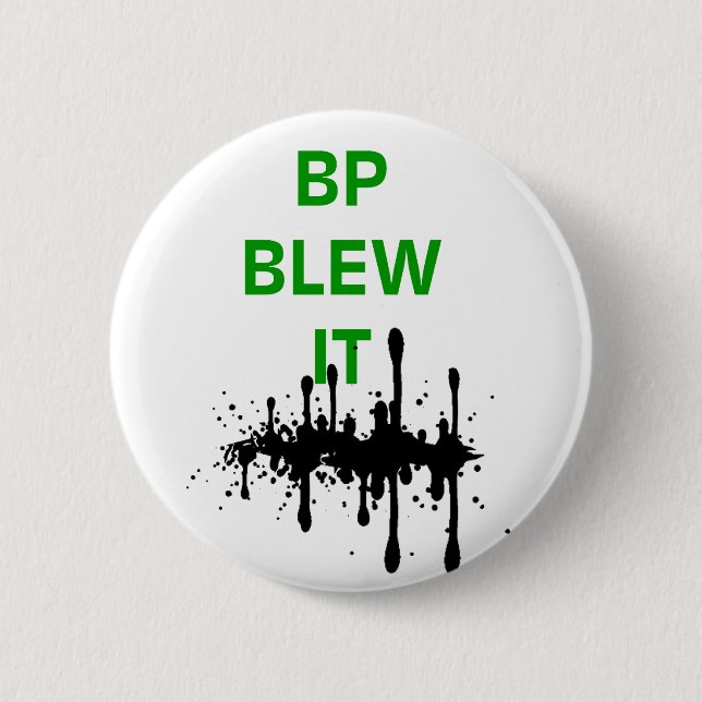 BP blåste det Knapp (Framsida)