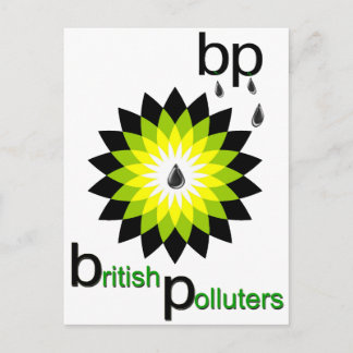 BP: British Polluters Vykort