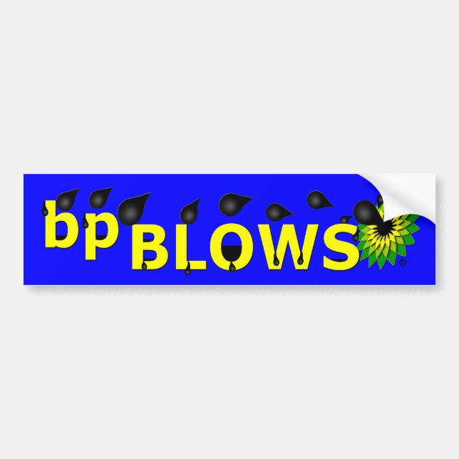 bp Bumper Stickers Bildekal (Framsidan)
