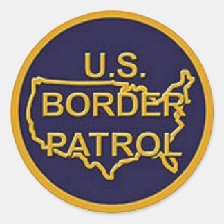 BP-etikett Runt Klistermärke