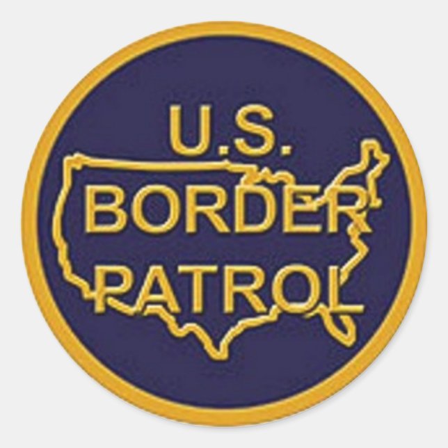 BP-etikett Runt Klistermärke (Framsida)