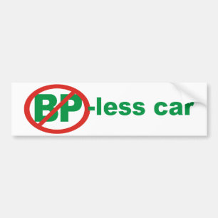 BP frigör bilen Bildekal