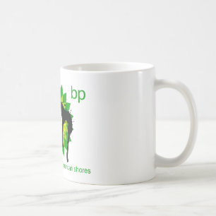 BP kommer med vi olja till amerikankuster Kaffemugg