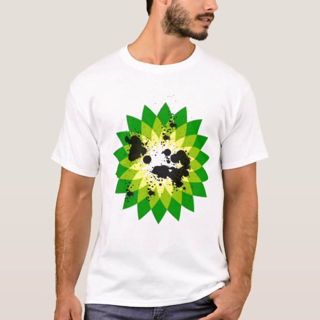 BP olja Tee Shirt (Framsida)