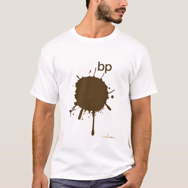 BP OLJE- LOGOTYP TEE (Framsida)