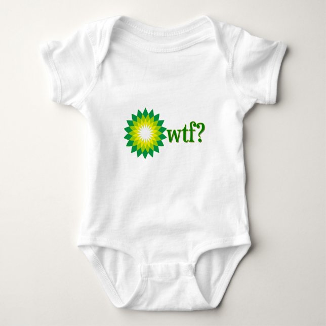 BP OLJE- SPILL WTF TEE SHIRT (Framsida)