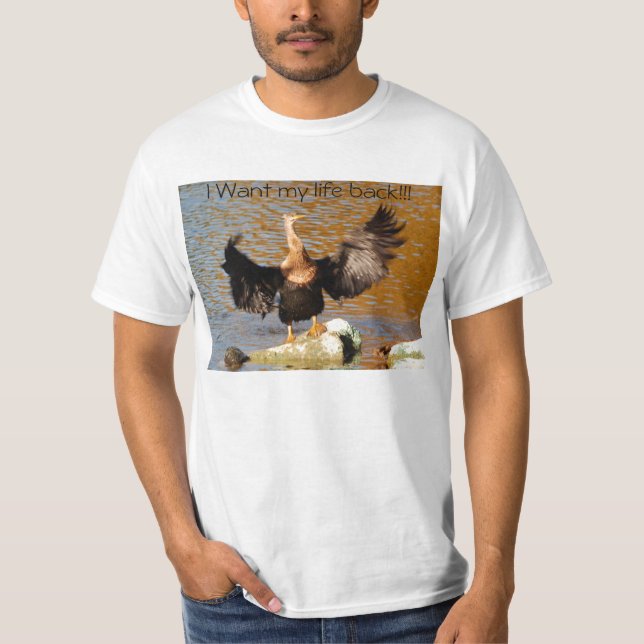 BP önskar jag min livbaksida!!! T-shirt (Framsida)