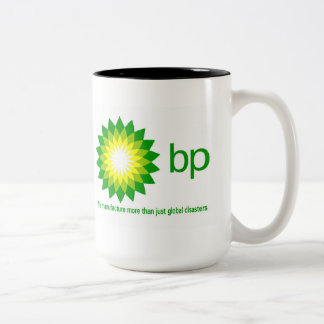 BP: Producent av den globala katastrofkaffemuggen Två-Tonad Mugg