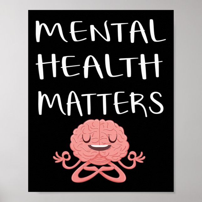 BPD Bipolär psykisk hälsomedvetenhet om psykisk hä Poster (Framsidan)