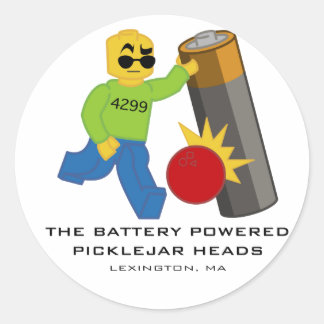 BPPJH Stickers Runt Klistermärke