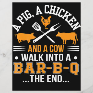 BQ  BBQ Älskare-Gris-kammusslor in i pub BBQ Reklamblad