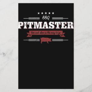 BQ BBQ Pitmaster låg och långsam är till nytta Flygblad