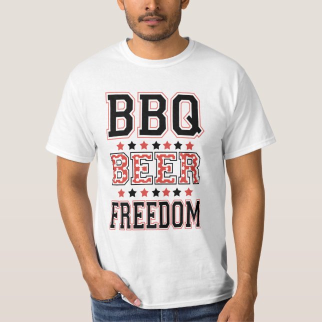 BQ BEER FREEDOM T SHIRT (Framsida)