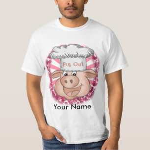 BQ Gris ut Chef t-shirt
