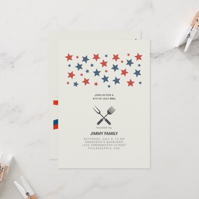 BQ-partiets inbjudan till den amerikanska fjärde j (Fram/Back In Situ)