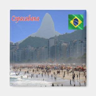 BR - Brasilien - Copacabana Magnet