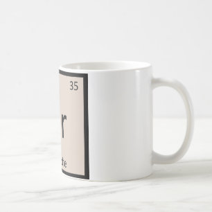 Br - Brioche Bakverk Kemi Periodiska Systemet Kaffemugg