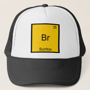 Br - Burritos Chemistry Inslag Symbol Funny Truckerkeps