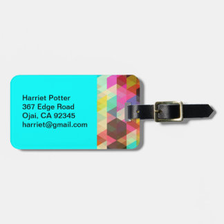 Bra Abstrakt Coola Cute Girly Retro Mode Bagagebricka