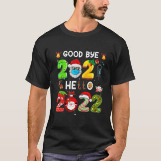 Bra Adjö 2021 Hej 2022 Jultomten jul T Shirt