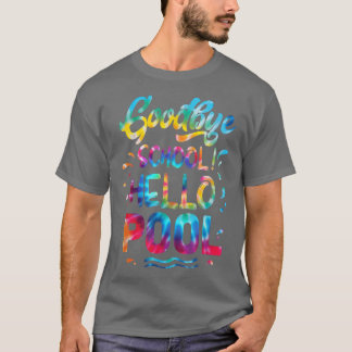Bra Adjö Hej Bassäng i i skolan förra dagen T Shirt