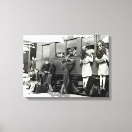 Bra-Adjö Kiss | Arbetsyta Canvastryck