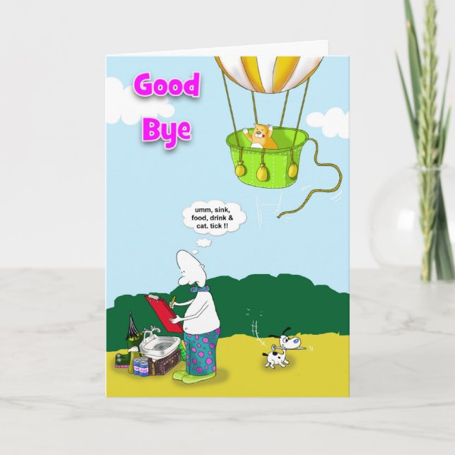 bra Adjö Kort (Framsida)