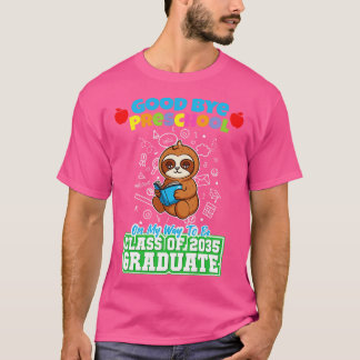 Bra Adjö Preschool Class of 2035 Student PreK 10 T Shirt