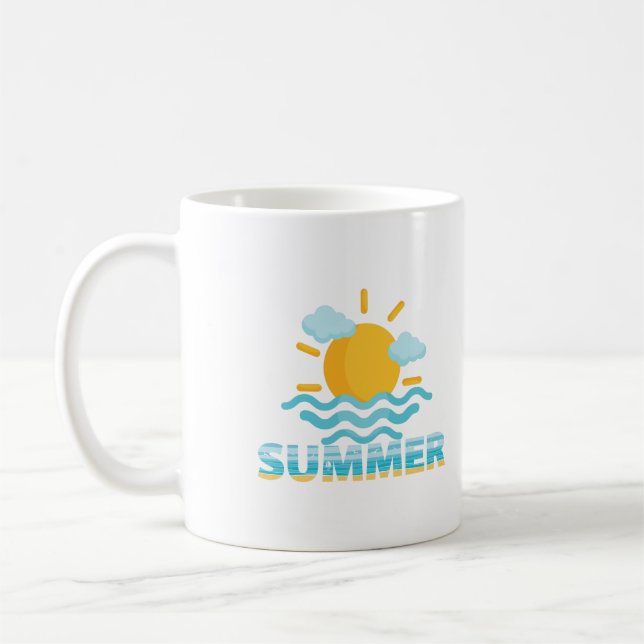 Bra Adjö-skolan, Hej sommar-Sol-vaccinationen Kaffemugg (Vänster)