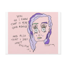 Bra Advice | Skriv ut vykort | #overhear