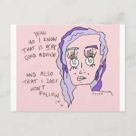 Bra Advice | Skriv ut vykort | #overhear