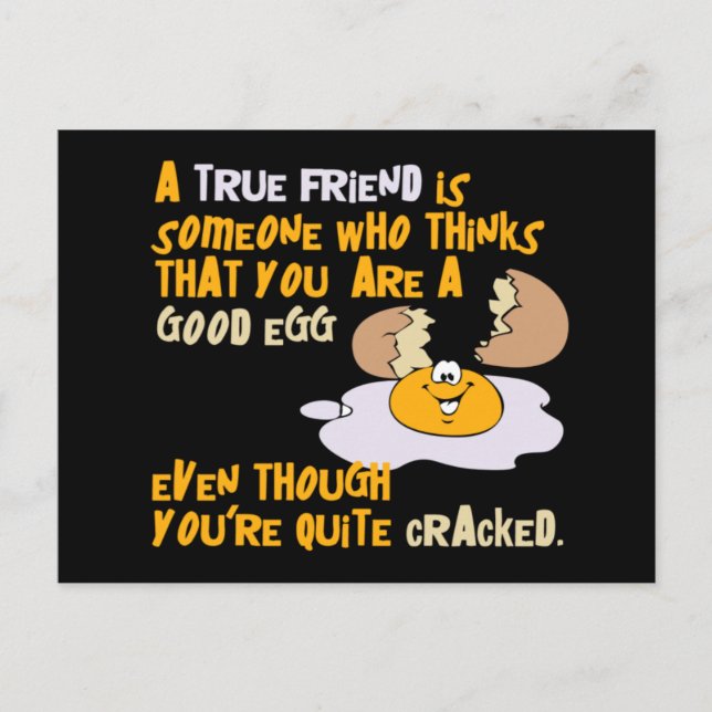 Bra äggvykort vykort (Framsida)