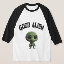 Bra alien Raglan T Shirt